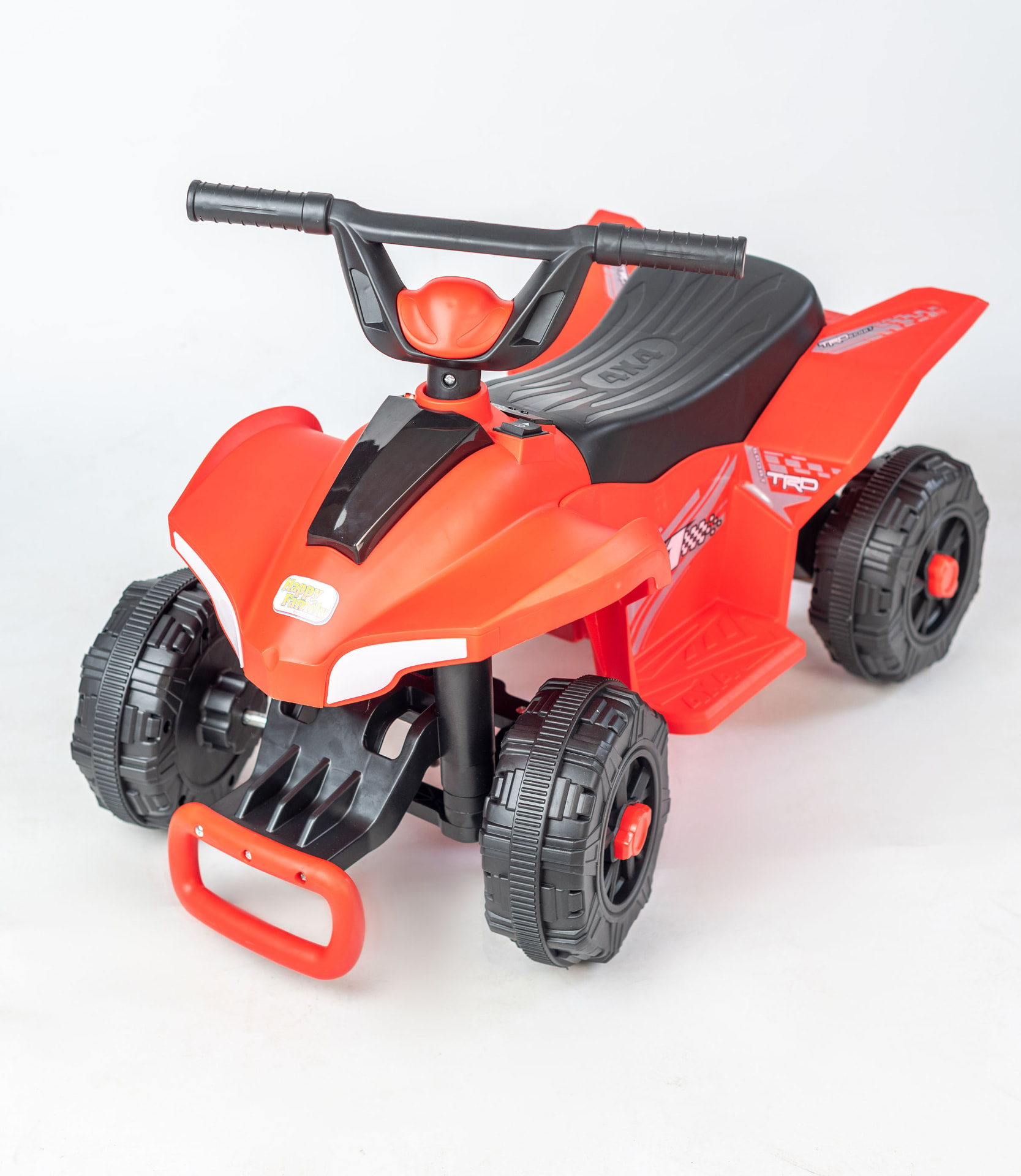 Power Bike, Red, three quarter view